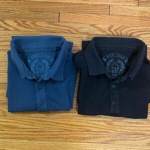 Vintage Gap Men’s Pique Polos Large